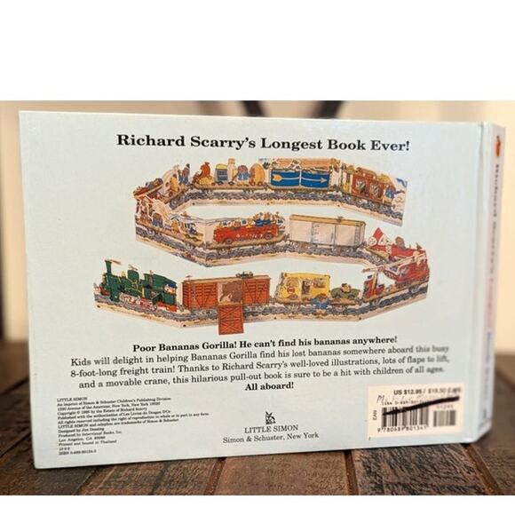 Richard Scarry's Longest Book Ever!:  8 Feet of Lift-the-Flap Fun!  1995 - Picture 3 of 8